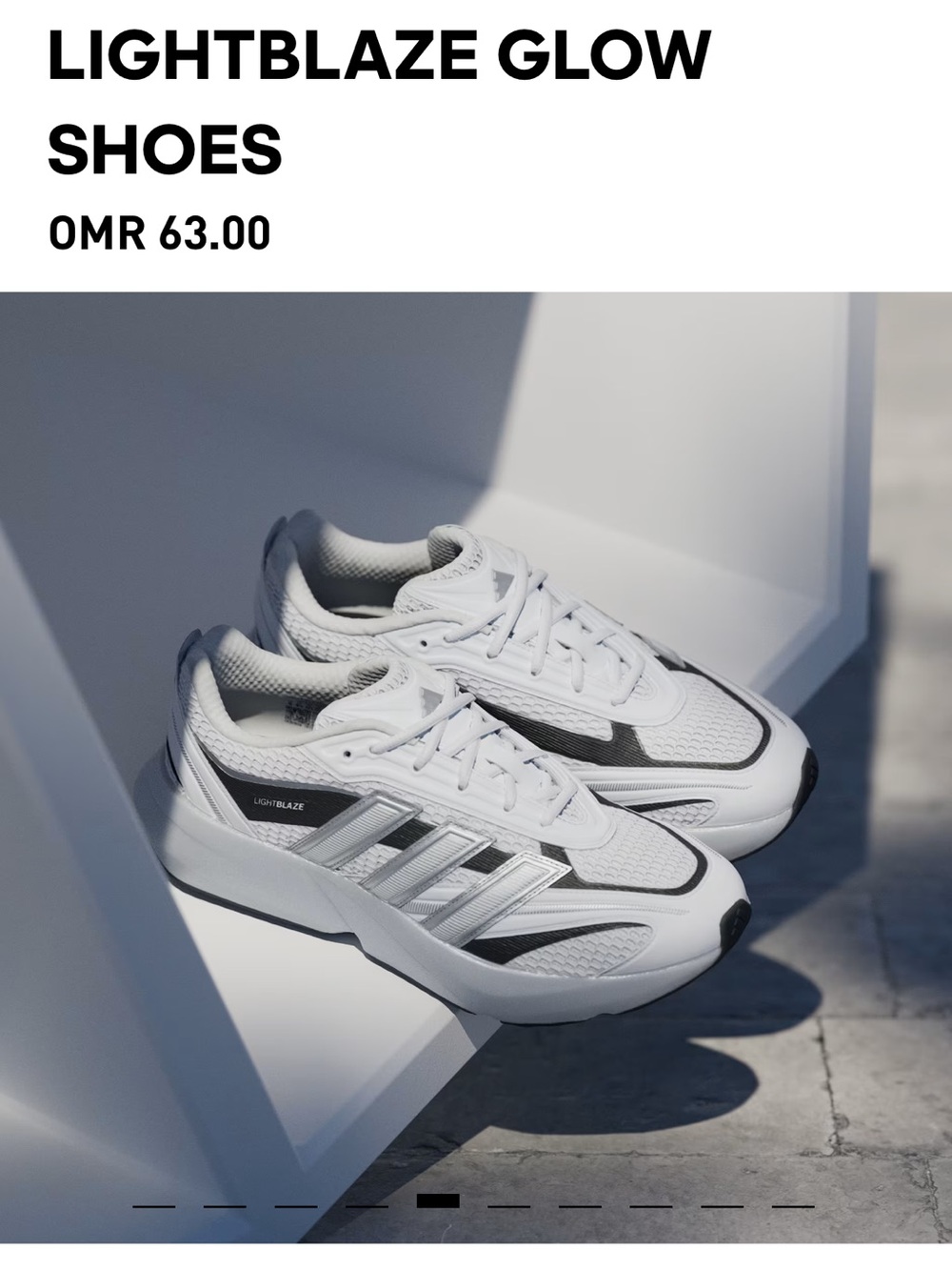 Adidas Lightblaze Glow shoes- size 9.5